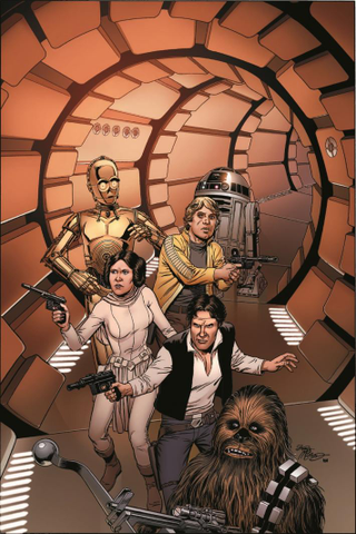 Illustration for article titled A Giant Treasury Of Awesome Comic Covers For Marvel's Star Wars #1